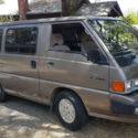 1987 Mitsubishi Panel Van Brown 2.4l Automatic Running Registered Title