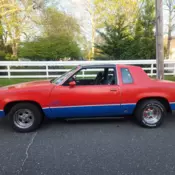 1987 Oldsmobile Cutlass Red