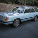 1987 Plymouth Reliant K car wagon, Turbo 2 drivetrain, 4 wheel disc, sleeper sur