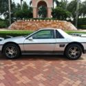 1987 Pontiac Fiero GT 2M6 SE Stick Shift 5 speed silver gray 1986 1988 LOW MILES