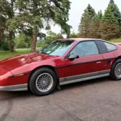 1987 PONTIAC FIERO GT 5 Speed Manual. 54k Miles. Runs/Drives Very Good. V6