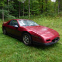 1987 PONTIAC FIERO SE V6 RARE ONLY 3875 PRODUCED,MAINTENANCE RECORDS SUMMER CAR