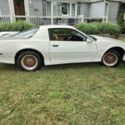 1987 Pontiac Firebird Coupe White RWD Automatic TRANS AM