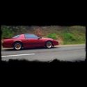 1987 Pontiac Trans Am GTA Ram Air Gold and Deep Red