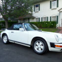 1987 Porsche 911 Cabriolet White/Black 14,000 Miles Mint condition