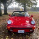 1987 Porsche 911 Convertible Red RWD Manual CARRERA