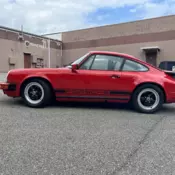 1987 Porsche 911 Coupe Red CARRERA