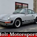 1987 Porsche 911 Coupe, Silver w/ Factory Spoilers, 47K Miles, Factory Fuchs!!