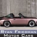 1987 Porsche 911 TARGA Carrera 88645 Miles Cassis Red Coupe H6 3.2L M