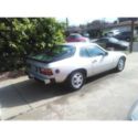 1987 Porsche 924 silver low miles clear pink title manual transmission