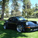 1987 Porsche 930, Black on Black
