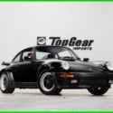 1987 Porsche 930 Turbo Rare Black over Red Sports Seats