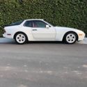 1987 Porsche 944 951 Turbo Alpine White with Cancan Red interior