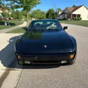 1987 Porsche 944 Black