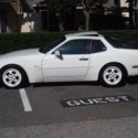 1987 Porsche 944 Turbo Alpine White/Cancan Red Leather Interior