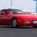 1987 Porsche 944 Turbo Coupe Red RWD Manual