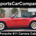 1987 PORSCHE CARRERA CABRIOLET 1 OWNER LOW MILE(32k) COLLECTOR CAR REDUCED PRICE