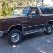 1987 RAMCHARGER LE 150 RESTORED TWO OWNER AC PS PB PW PL CRUISE  POWER WAGON