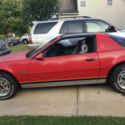 1987 Red Firebird with low miles less than 64,000 original miles