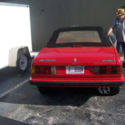 1987 RED MASERATI SPYDER