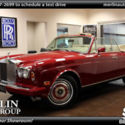 1987 Rolls-Royce Corniche II Power Top Low Miles 2 dr Automatic Red