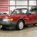 1987 Saab 900 Turbo Cabriolet 113900 Miles Cherry Red Convertible 2.0L I4 turboc