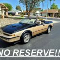 1987 SUNBIRD GT TURBO CONVERTIBLE - LIKE SUNFIRE, SOLSTICE, FIERO, CAVALIER