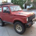 1987 Suzuki Samurai 4x4 hardtop / tintop