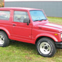 1987 Suzuki Samurai 4x4 tin top restored performance 1.3 engine SUV