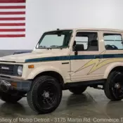 1987 Suzuki Samurai  74344 Miles Beige  1.3L 4 cylinder 5-Speed