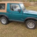 1987 Suzuki Samurai convertible comes with Hard Top and Soft top