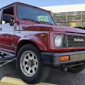 1987 Suzuki Samurai Convertible Red