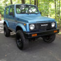 1987 Suzuki Samurai JX with Sidekick 1.6 16v Professional Install Engine Upgrade