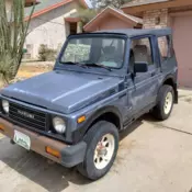 1987 Suzuki Samurai. RELISTING for non paying bidder