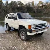 1987 Toyota 4Runner SUV White