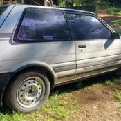 1987 Toyota Corolla Hatchback Blue FX16