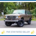 1987 Toyota Land Cruiser 4WD Manual L6 FJ60  Tow Package Clean CARFAX Rare!