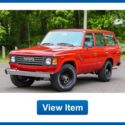 1987 Toyota Land Cruiser Legendary FJ60 Manual 4WD  4x4 Rare Collectible