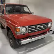 1987 Toyota Land Cruiser SUV Red FJ60