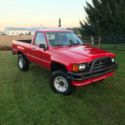 1987 Toyota regular cab short bed 4x4 very nice ZERO rust