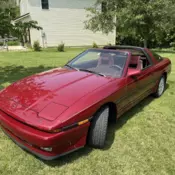 1987 Toyota Supra Hatchback Red SPORT ROOF