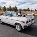 1987 Volkswagen Cabriolet Wolfsburg Convertible Triple-White FWD Manual