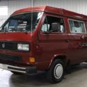 1987 Volkswagen Vanagon Westfalia 165355 Miles Red Van 4 Cylinder Automatic