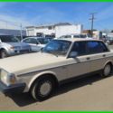 1987 Volvo 240 DL Used 2.3L I4 8V Automatic NO RESERVE