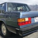 1987 Volvo 760 Sedan Blue RWD Automatic GLE