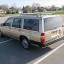 1987 VOLVO STATION WAGON LOW MILES NO RUST 740GLE SOUTHERN CAR NO RESERVE!