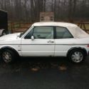 1987 VW Cabriolet Wolfsburg Edition Convertible