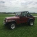 1987Jeep Wrangler, straight 6, automatic.