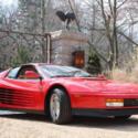 1988 1/2 Ferrari Testarossa 971 MILES!!!! Classic Red/Tan Recent Belt Service