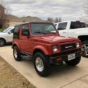 1988 1/2 Suzuki Samurai LX with A/C